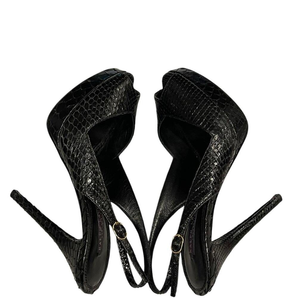 RALPH LAUREN COLLECTION Purple Python Animal Prin… - image 4